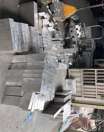 CNC machines EVA aluminum block Material